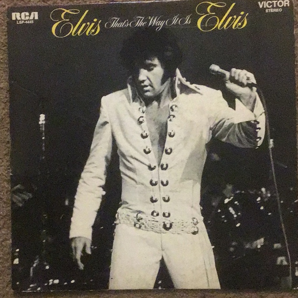 Vintage Elvis that’s the way it is LP Record
